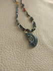 Ancient Roman Glass and Amber Bead Necklace - Authentic Roman Artifacts