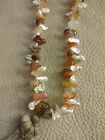 Sea Goddess Shark Tooth and Viking Bead Necklace - Baltic Amber